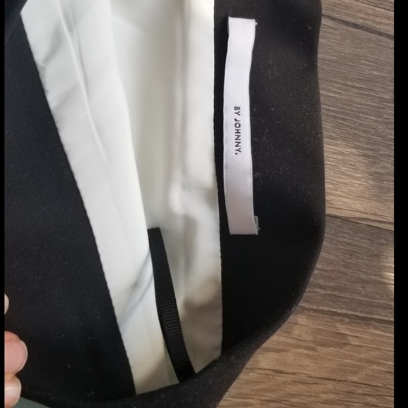 BY JOHNNY STRIPED MINI SKIRT - Picture 6 of 6